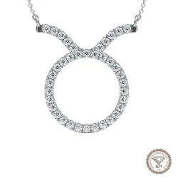 Steallar Taurus Zodiac Diamond Necklace — 1 Carat Lab Grown - 1
