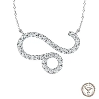 Superior Zodiac Diamond Necklace — 1 Carat Lab-Grown - 1