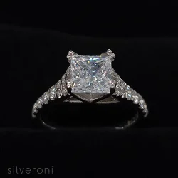 Timeless Solitaire Lab Grown Diamond Ring | Sustainable Elegance by Silveroni - 2