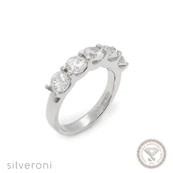 Victorian Luxe Lab Grown Diamond Vintage Ring | Sustainable Elegance by Silveroni - 1