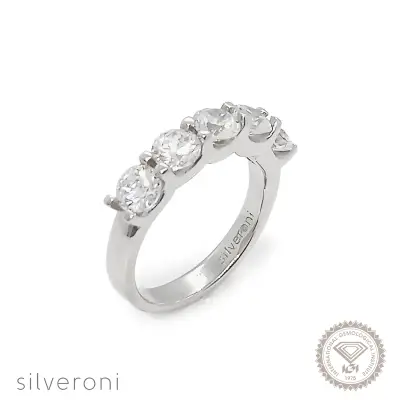 Victorian Luxe Lab Grown Diamond Vintage Ring | Sustainable Elegance by Silveroni - 1