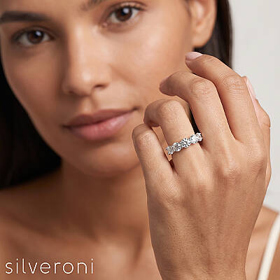 Victorian Luxe Lab Grown Diamond Vintage Ring | Sustainable Elegance by Silveroni - 1